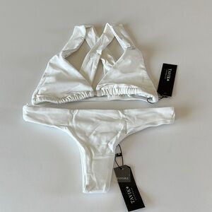 Tavik White Bikini Set